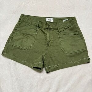PAIGE Size 29 Jimmy Jimmy Mid Rise Utility Shorts